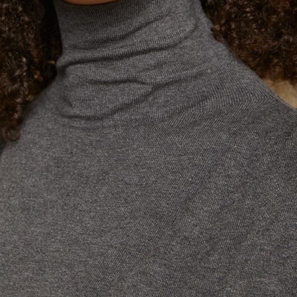 Funnel Neck Tunic Sweater - Picture 3 of 10